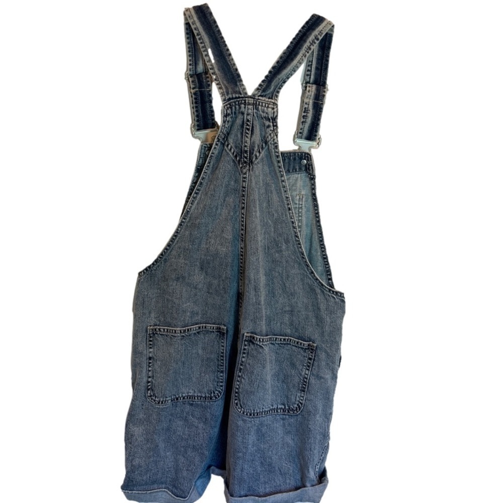 Gap Denim Bib Overalls Washed NWT - Picture 2 of 4